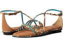 (取寄) アレクサンドル バーマン ケイディ フラッツ Alexandre Birman Kadie Flat Turquoise Sea/Sierra