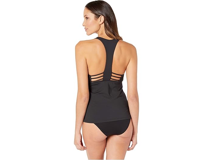 (取寄) カーヴ デザイン ラ ジョーラ タンキニ Carve Designs La Jolla Tankini Black