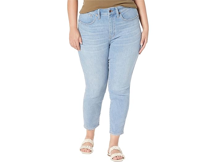 (取寄) メイドウェル プラス ハイライズ スキニー クロップ ジーンズ イン カールトン ウォッシュ Madewell Plus High-Rise Skinny Crop Jeans in Carlton Wash Carlton Wash