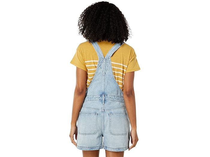 (取寄) メイドウェル コルシカ ショート オーバーオール イン ウォーデル ウォッシュ Madewell Corsica Short Overalls in Wardell Wash Wardell Wash