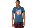 (取寄) リトル ブルー ハウス バイ ハトリー ホッケー リーグ ティー Little Blue House by Hatley Hockey League Tee Blue