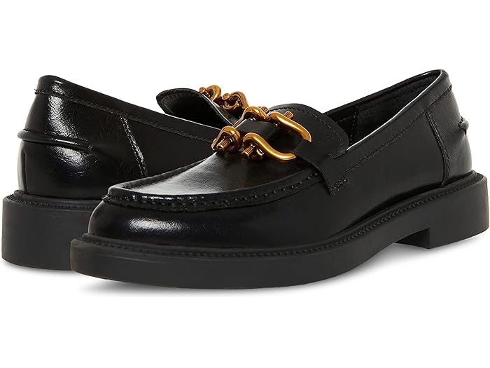 () ƥ֥ޥǥ  ե Steve Madden Kalon Loafer Black Leather