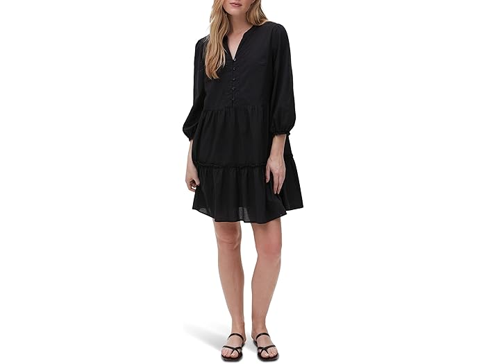 (取寄) マイケル スターズ ジョージー アバーブ ニー ドレス Michael Stars Georgie Above Knee Dress Black