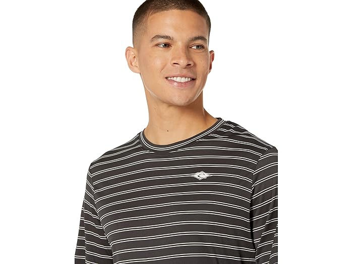(取寄) リップ カール プレーン ストライプ ショート スリーブ UV Rip Curl Plain Stripe Short Sleeve UV Black
