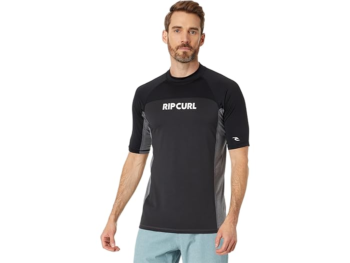 (取寄) リップ カール ドライブ ショート スリーブ UV ティー Rip Curl Drive Short Sleeve UV Tee Black