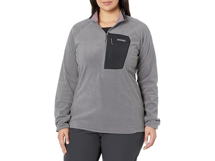 () ӥ ȥɥ 1/2 å Columbia Outdoor Tracks? 1/2 Zip City Grey/Bl...