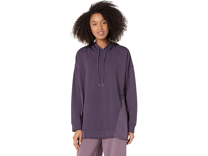 (取寄) Hホルストン ロング スリーブ スイング バック フーデット プルオーバー H Halston Long Sleeve Swing Back Hooded Pullover Nightshade