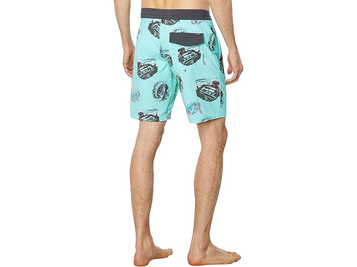 (取寄) オニール レイル トゥ レイル クルーザー 19 ボードショーツ O'Neill Rail to Rail Cruzer 19" Boardshorts Turquoise