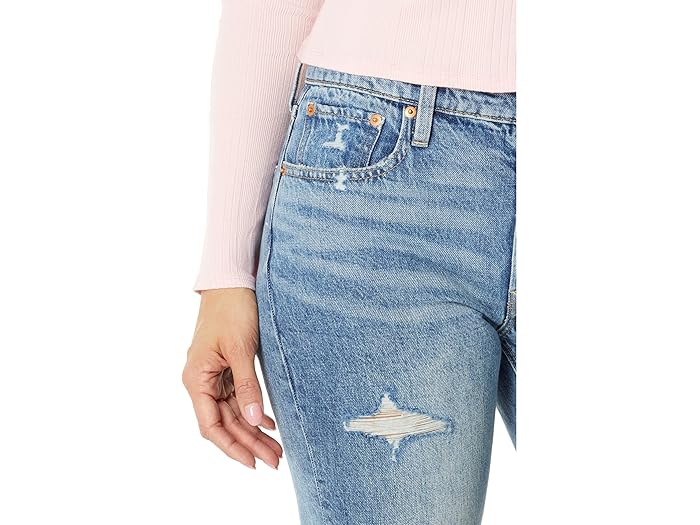 (取寄) ラッキーブランド ミッドライズ ボーイ ジーンズ イン アフター アワーズ デストラクチャード Lucky Brand Mid-Rise Boy Jeans in After Hours Destructed After Hours Dest