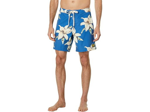 (取寄) デウスエクスマキナ ハバナ ボードショーツ Deus Ex Machina Havana Boardshorts Blue (取寄) デウスエクスマキナ ハバナ ボードショーツ Deus Ex Machina Havana Boardshorts Blue