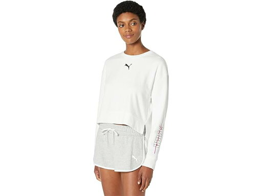 (取寄) プーマ ネオン ドリーミング ハイロ— クルー PUMA Neon Dreaming High-Low Crew Puma White (取寄) プーマ ネオン ドリーミング ハイロ— クルー PUMA Neon Dreaming High-Low Crew Puma White