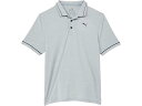 (取寄) プーマ ゴルフ キッズ クラウドスパン モナーク ポロ (ビッグ キッズ) PUMA Golf Kids Cloudspun Monarch Polo (Big Kids) High-Rise Heather(4)