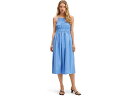 (取寄) マンゴ テクスチュル-H ドレス MANGO Texturl-H Dress Medium Blue