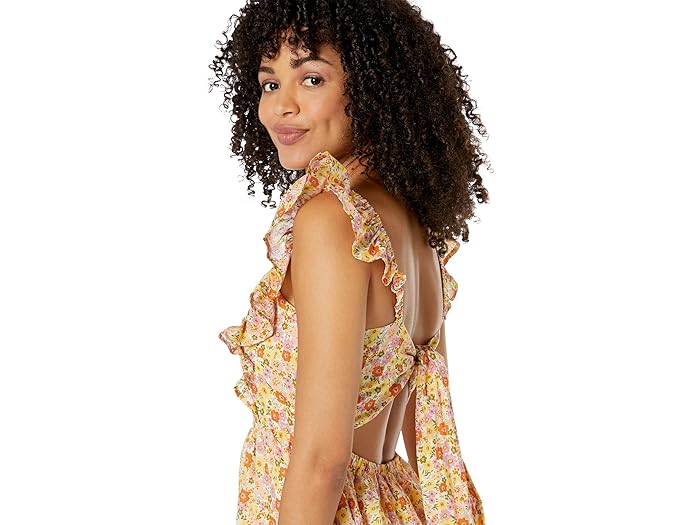 (取寄) ロスト + ワンダー サン ダンス ミニ ドレス Lost + Wander Sun Dance Mini Dress Pink Floral