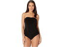 (取寄) ノーマ カマリ ストラップレス ベビードール ミオ スイムスーツ Norma Kamali Strapless Babydoll Mio Swimsuit Black 2