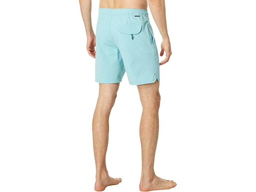 (取寄) ヴィスラ ソリッド セッツ 17.5 エコラスティック トランクス VISSLA Solid Sets 17.5" Ecolastic Trunks Aqua