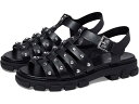 (取寄) マイケルコース ジャガー フィッシャーマン サンダル MICHAEL Michael Kors Jagger Fisherman Sandal Bla...