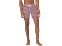(取寄) セルジュ ブランコ ゲオメトリック スイム トランクス SERGE BLANCO Geometric Swim Trunks Navy