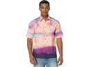 (取寄) ジャスト カヴァリ サンセット プリント シャツ Just Cavalli Sunset Print Shirt Purple