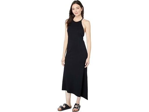 (取寄) サンドライ オープン バック アシンメトリカル ドレス イン コットン モーダル SUNDRY Open Back Asymmetrical Dress in Cotton Modal Black (取寄) サンドライ オープン バック アシンメトリカル ドレス イン コットン モーダル SUNDRY Open Back Asymmetrical Dress in Cotton Modal Black