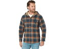 (取寄) ウルヴァリン バックソー ボンデッド シャツ ジャケット Wolverine Bucksaw Bonded Shirt Jacket Indigo Plaid(4)