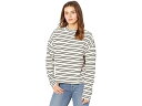 (取寄) サンクチュアリ アレア ストライプド プルオーバー Sanctuary Alea Striped Pullover Parchment/Black S...