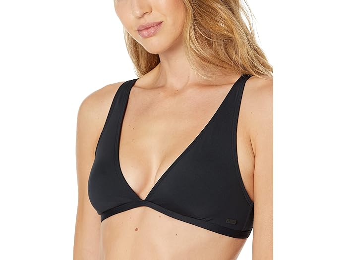(取寄) ロキシー ソリッド ビーチ クラシックス エロンゲート トライ Roxy Solid Beach Classics Elongated Tri Anthracite