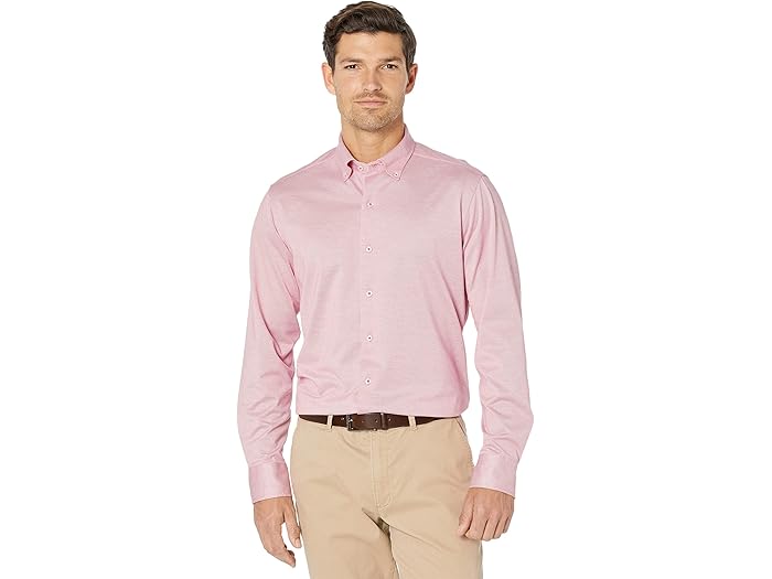 () ǥӥåɥɥʥҥ塼 ե塼 ˥å  David Donahue Fusion Knit Shirt Nantucke...