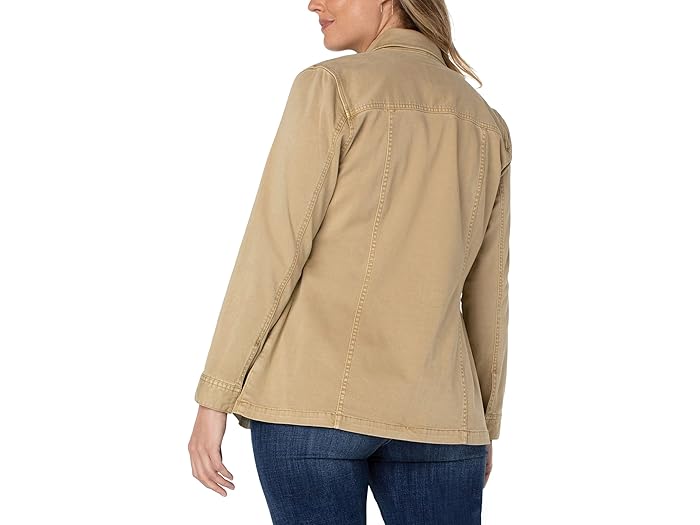(取寄) リバプールロサンゼルス ロング スリーブ カーゴ ジャケット 28.5 Liverpool Los Angeles Long Sleeve Cargo Jacket 28.5" Cornstalk