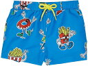 (取寄) ステラマッカートニー キッズ フード スイム ショーツ (トドラー/リトル キッズ/ビッグ キッズ) Stella McCartney Kids Food Swim Shorts (Toddler/Little Kids/Big Kids) Blue(4)