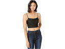 (取寄) オンリーハート セカンド スキン クロップド カミ Only Hearts Second Skin Cropped Cami Black