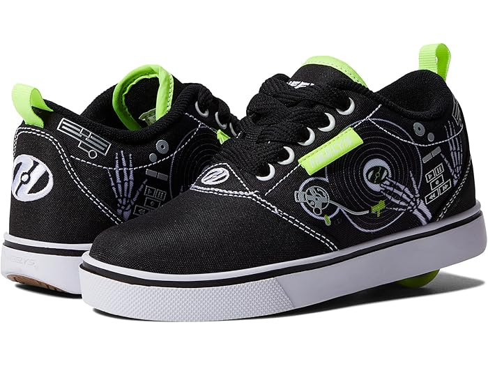 (取寄) ヒーリーズ プロ 20 プリンツ (リトル キッド/ビッグ キッズ/アダルト) Heelys Pro 20 Prints (Little Kid/Big Kid/Adult) Black/White/Neon Yellow