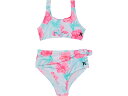 (取寄) ハーレー キッズ ラップ ビキニ セット (トドラー) Hurley Kids Wrap Bikini Set (Toddler) Marshmallow(4)