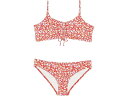 (取寄) ビラボン キッズ スウィート ブルームス カミ タンク ツーピース スイム セット (リトル キッズ/ビッグ キッズ) Billabong Kids Sweet Blooms Cami Tank Two-Piece Swim Set (Little Kids/Big Kids) Red Velvet(4)