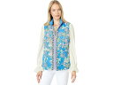 (取寄) リリー ピュリッツァー ディーン リバーシブル ベスト Lilly Pulitzer Deanne Reversible Vest Blue This...