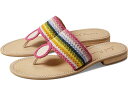 (取寄) ジャック ロジャース ジャックス ロープ サンダル Jack Rogers Jacks Rope Sandal Multi/Fuchsia