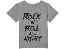 (取寄) チェイサー キッズ ロック オール ナイト ショート スリーブ ティー (トドラー/リトル キッズ) Chaser Kids Rock All Night Short Sleeve Tee (Toddler/Little Kids) Streaky Grey(4)