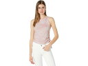 (取寄) ワンステート スリーブレス サイド ルーシュド タンク 1.STATE Sleeveless Side Ruched Tank Pink Cloud ...