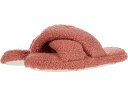 (取寄) ヴェラ ブラッドリー テディ フリース スライド Vera Bradley Teddy Fleece Slides Blush Fig(4)