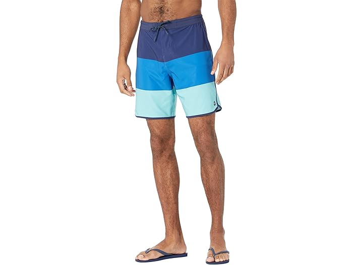 (取寄) アウターノウン テイスティ スカルプ トランクス Outerknown Tasty Scallop Trunks Blue Triple Block