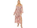 (取寄) アスターザラベル シリ ドレス ASTR the Label Ciri Dress Pink/Brown Multi(4)