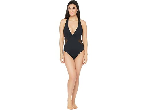 (取寄) ラ ブランカ サイド メッシュ マルチ ストラップ クロスバック ミオ ワンピース La Blanca Mesh-Merizing Side Mesh Multi Strap Cross-Back Mio One-Piece Black (取寄) ラ ブランカ サイド メッシュ マルチ ストラップ クロスバック ミオ ワンピース La Blanca Mesh-Merizing Side Mesh Multi Strap Cross-Back Mio One-Piece Black