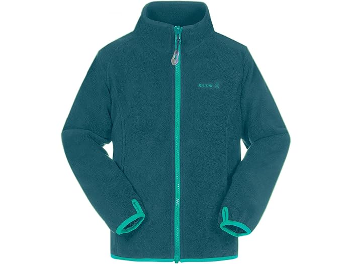 (取寄) カミック キッズ リネア フリース ジャケット (トドラー/リトル キッズ/ビッグ キッズ) Kamik Kids Linnea Fleece Jacket (Toddler/Little Kids/Big Kids) Harbor/Lagoon