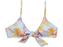 (取寄) スナッパー ロック ボーホー トロピカル サステナビリティ ビキニ トップ Snapper Rock Boho Tropical Sustainable Bikini Top Blue