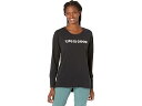(取寄) ライフイズグッド ディテールド ワイルドフラワー クラッシャー チュニック Life is Good Detailed Wildflower Crusher Flex? Tunic Jet Black