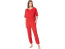 (取寄) エバージェイ コージー ワッフル - ヘンリー ショート スリーブ ロング Pj セット Eberjey Cozy Waffle - Henley S...