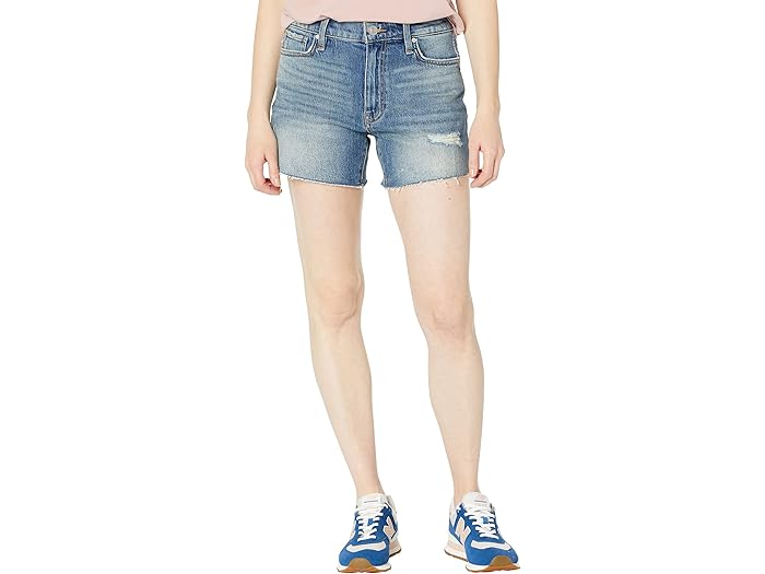 (取寄) ハドソン ジーンズ デボン ハイライズ バイカー ショーツ Hudson Jeans Devon High-Rise Biker Shorts Love Theme