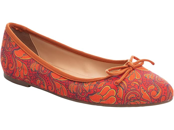 ()  ޥå ꡼ Ali MacGraw Cheery Orange Paisley
