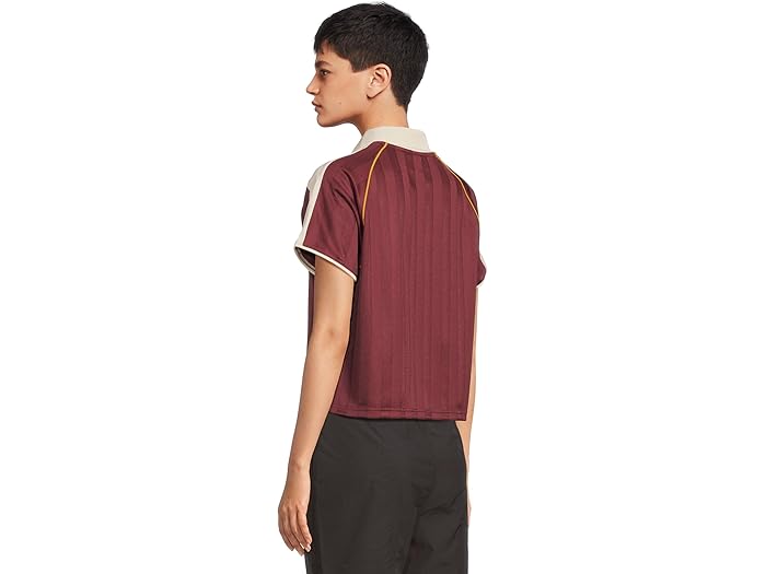 (���) �ס��� T7 ���å�����-�ե��å� ���å��� ���㡼�� PUMA T7 Relaxed Soccer Jersey Ruby Shimmer