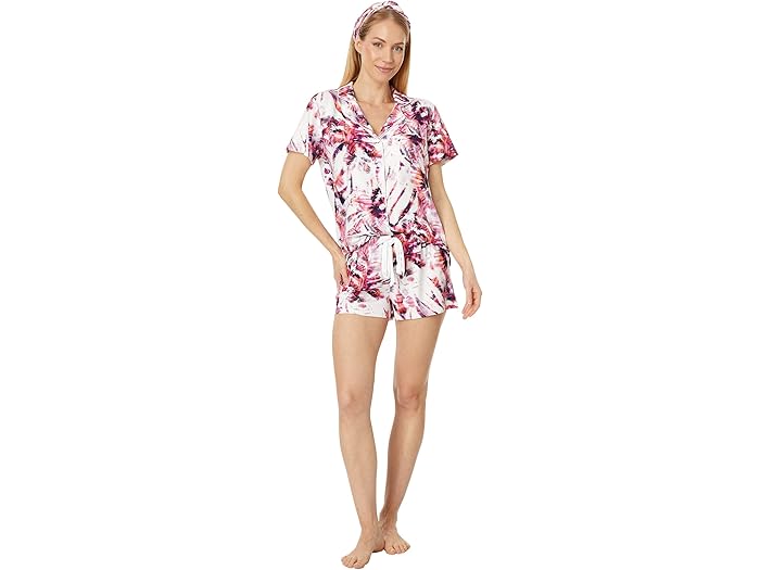 (取寄) ピー ジェイ サルベージ スキャッタード パーム Pj セット ウィズ ヘッドバンド P.J. Salvage Scattered Palms PJ Set with Headband Ivory